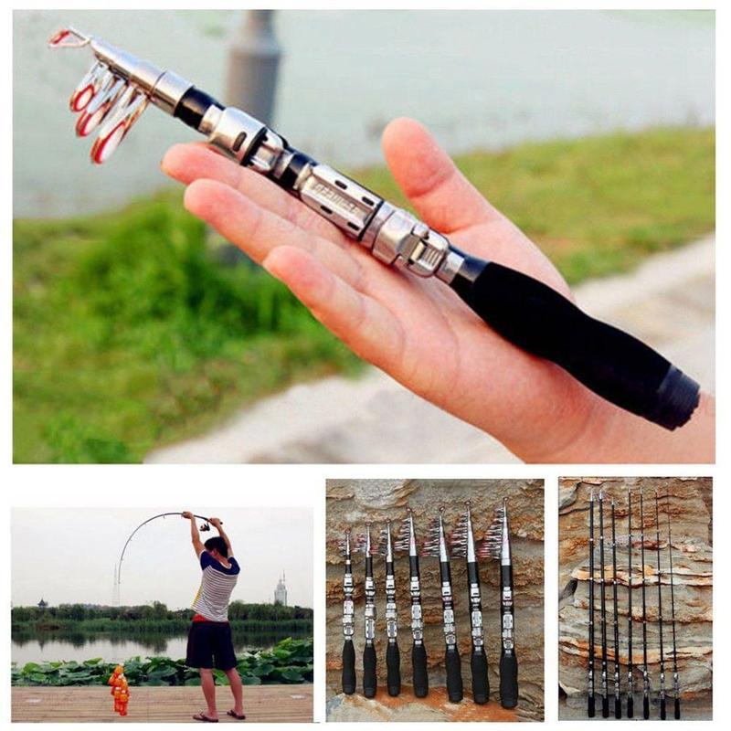 قصبة صيد تلسكوبية صغيرة فائقة  - مراجعة Fishing Boat Fiberglass وسعره